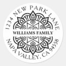 Search for white and black mandala stickers Bohemian