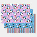 Search for christmas penguin wrapping paper Purple