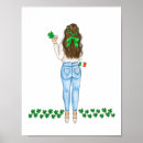 Search for lucky shamrock clover posters Shamrocks