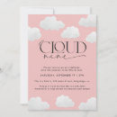 Search for cloud nine invitations Pink