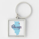 Search for vintage map key rings Blue