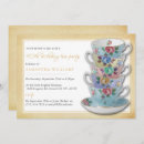 Search for vintage tea birthday invitations Elegant