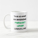 Search for parakeet mugs Birds