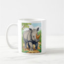 Search for rhinoceros mugs Cartoon