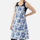 Search for french pattern aprons Chinoiserie