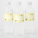 Search for bee water bottle labels Baby shower
