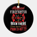 Search for retirement christmas tree decorations Firefighter