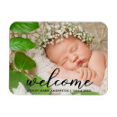 Search for name 4x6 invitations New baby