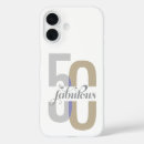Search for 50th birthday iphone cases Fifty and fabulous