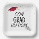 Search for graduation paper plates High school