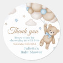 Search for cute brown teddy bear stickers Blue and brown