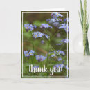 Search for forget me not thank you cards Blue
