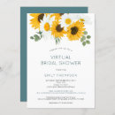Search for virtual bridal shower invitations Modern