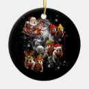 Search for opossum christmas tree decorations Santa