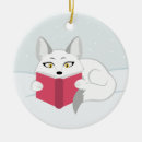 Search for white fox christmas tree decorations Foxes