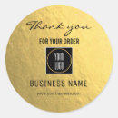 Search for gold business stickers For your order