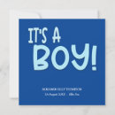 Search for its a boy birth announcement cards Modern