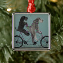 Search for tandem bicycle christmas tree decorations Steampunk