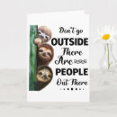 Search for cute animal christmas cards Sloth