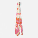 Search for retro gingham ties Orange