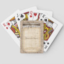 Search for burlap playing cards Country