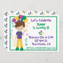 Search for mardi invitations Fleur de lis