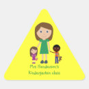 Search for teacher triangle stickers School