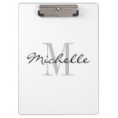 Search for monogram clipboards Stylish
