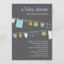 Search for clothesline baby boy shower invitations Expecting