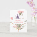 Search for minimalist birthday cards Floral