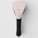 Search for pink golf head covers Stylish