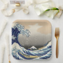 Search for japan paper plates Katsushika hokusai