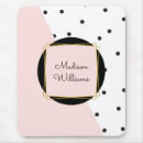 Search for dot pink mouse mats Cute