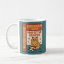 Search for librarian cat mugs Book lover