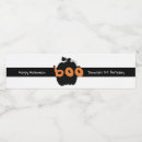 Search for halloween water bottle labels Pumpkin