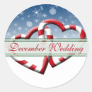 Search for december wedding stickers Red
