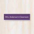 Search for classroom signs Teacher