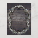 Search for country western save the dates Rustic