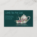 Search for tea business cards Beverages