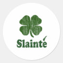 Search for slainte stickers Four leaf clover