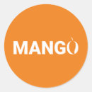 Search for mango fruit stickers Orange