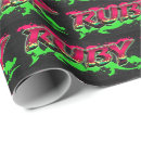 Search for ruby red wrapping paper Birthday