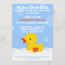 Search for rub a dub dub invitations Gender neutral