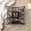 Search for black and white grid cushions Multi photo collage