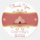Search for circus tent stickers Red