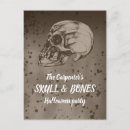 Search for skull bone postcards Halloween