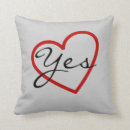 Search for yes no cushions Heart