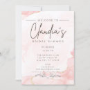Search for glam bridal shower invitations Pink