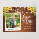 Search for sunflower save the date postcards String lights