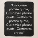 Search for quotes blankets Black